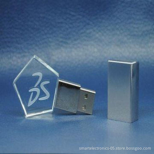Crystal USB Flash Drives